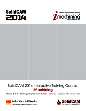 SolidCAM 2014 IMachining Training Course