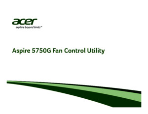 SOP AS5750G Fan Control Utility