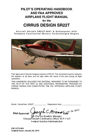 SR22T G3 POH - Cirrus Perspective