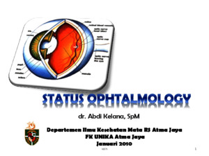 Status Ophtalmology
