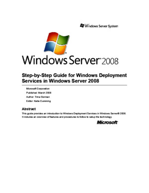 Step-By-Step Guide for Windows Deployment Services in Windows Server 2003