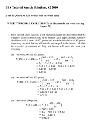 Students Tutorial Answers Week7