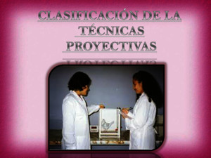 Tecnicas Proyectivas Expo 2