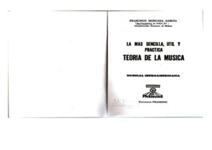 TEORIA DE LA MUSICA FRANCISCO MONCADA GARCIA