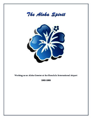 The Aloha Spirit- Working as an Aloha Lei Greeter