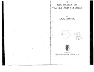 The Design Of Valves And Fittings_G H Pearsonpdf