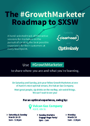 The Growth Marketer Roadmap to SXSW 2015
