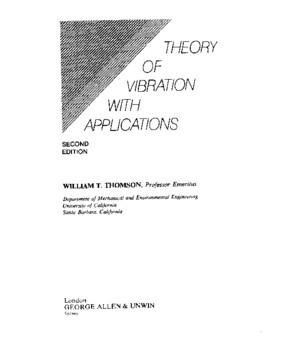 Theory of Vibration With Applications, Thomson