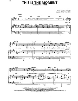 This is the Moment Sheet Music