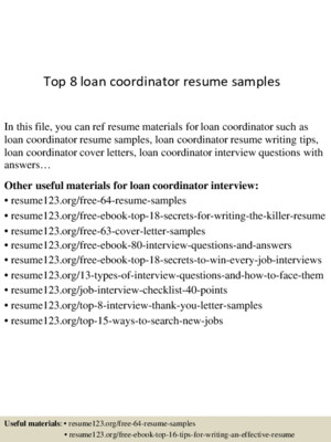 Top 8 staff development coordinator resume samples
