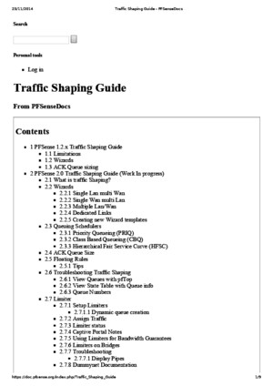 Traffic Shaping Guide - PFSenseDocs
