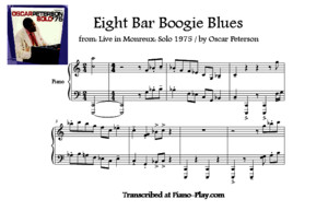 Transcription - Eight Bar Boogie Blues by Oscar Peterson