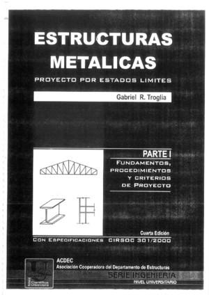 Troglia - Estructuras Metalicas (Tomo I)