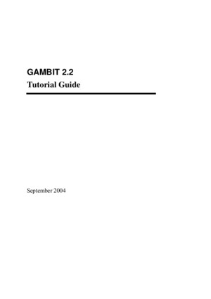 Tutorial Guide Gambit 22