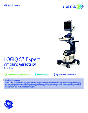 Ultrasound EMEA Logiq S7 - Expert Data Sheet - Zowel ANE MSK