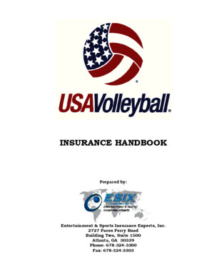 USA Volleyball Handbook 9414