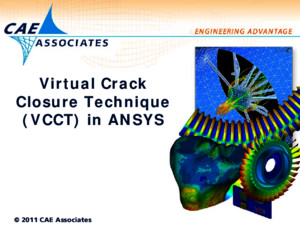 Vcct in Ansys