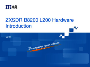 04 LT_SS1001_E01_1 ZXSDR B8200 L200 (V2) Hardware Introduction 36