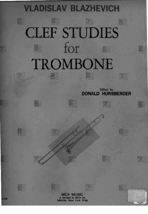 Vladislav Blazhevich - Clef Studies for Trombone