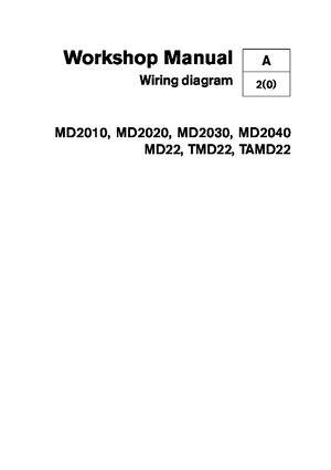 Volvo MD22 Wiring Diagramspdf