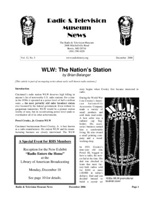 WLW 500 KW Transmitter - The Nation’s Station (Brian Belanger)