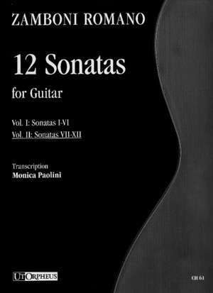 Zamboni - Lute Sonatas - Book 2-7-12 for Guit