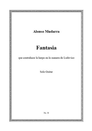 Alonso Mudarra Fantasia Xpdf