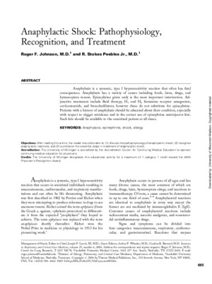 Anaphylactic+Shock-+Pathophysiology,+Recognition,+and+Treatmentpdf