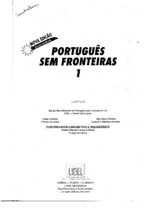 08 Portugues sem Fronteiras 1pdf