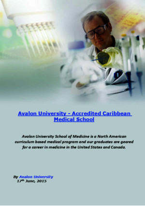 Avalon University - Accredited Caribbean Medical School