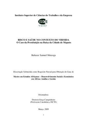 Baltazar Muianga - Dissertação de Mestradorado