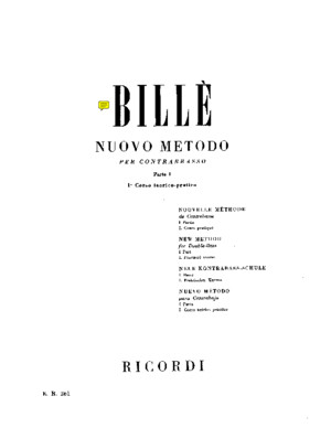 Bille - Nuovo Metodo per Contrabbasso- Vol1 (1)