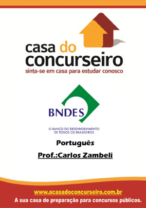 Bndes apostila português - prof carlos zambelli