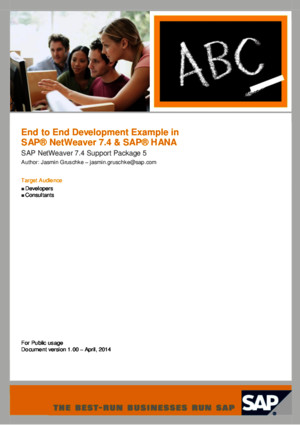 Brand-new ABAP 74 for SAP HANA End to End Development Guide With Latest ABAP 74 SP5 Features