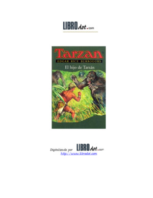 Burroughs, Edgard Rice - Tarzan Tomo 4 - El Hijo de Tarzan