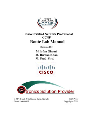 CCNP Route Manual