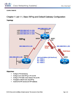 Ccnpv7 Route Lab1-1 Ripng Student 25673