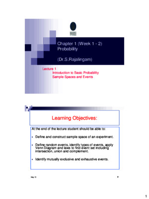 Chapter 01 Probability L1 2015