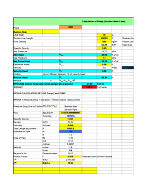 cooling water pump data sheet Finalxlsx