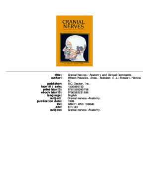 Cranial Nerves-Anatomy and Clinical Comments Wilson-Pauwelspdf