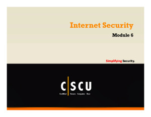 CSCU Module 06 Internet Securitypdf