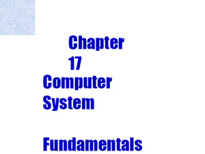  Cybernetics  Computer advantages  Digital electronics  Integrated circuits  Computer signals  Computer system operation  Sensors  Computers 