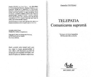 Danielle Fecteau - Telepatia, Comunicarea Suprema