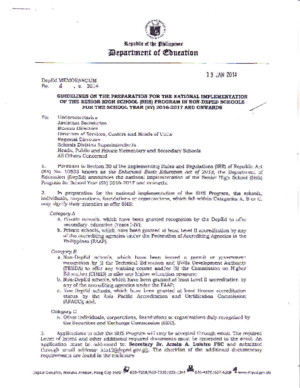 DepED Memorandum No4 s2014