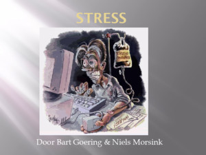 Door Bart Goering & Niels Morsink  Inleiding  Stress *Stress en wetenschap *Stress in de maatschapij  Studenten en stress  De oorzaken van stress