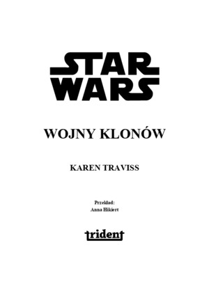 175 Wojny klonów 01 - Traviss Karen - Wojny klonówpdf