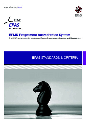 2013 EPAS Standards and Criteria