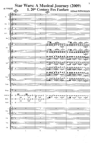 20th Century Fanfare Viola