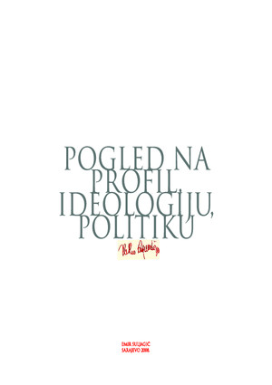 Emir Suljagic - Pogled na profil, ideologiju, politiku - Zlatko Lagumdzija