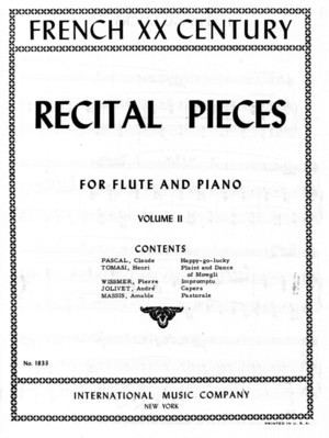 Frech Flute Xx Century Piano Accomp